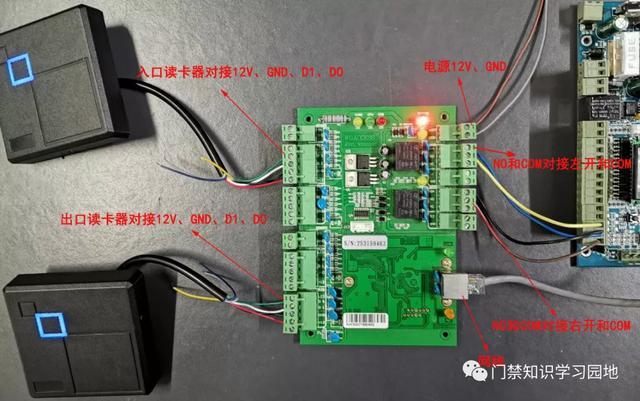 人行道闸机通道接线图图片